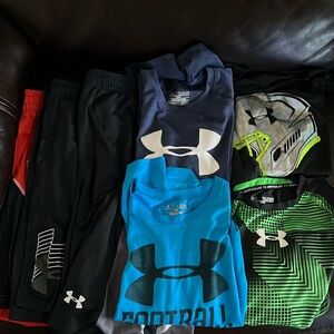 3 shorts and 4 shirts yxl